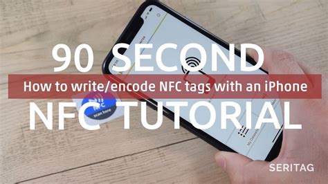 can iphone write nfc tags|encode nfc tags on iphone.